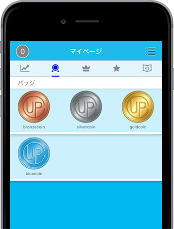 称号(バッジ)機能